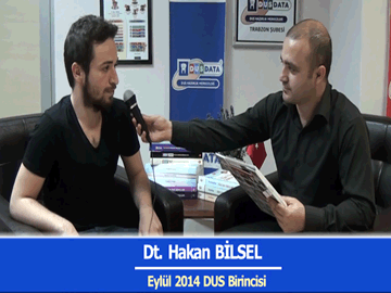 Eylül 2014 DUS Birincisi  Dt. Hakan BİLSEL ile DUS'a Hazırlık Süreci